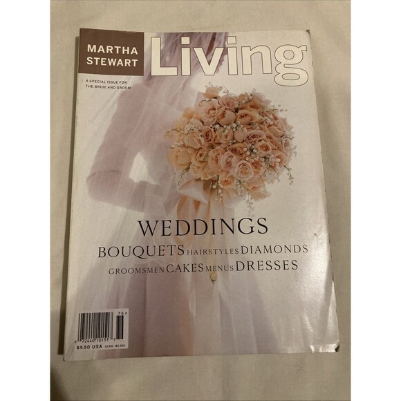 Martha Stewart Living Weddings Magazine Summer/Fall 1997 - Picture 1 of 4